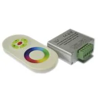 Контроллер для светодиодной ленты 12V, 18А, белый (радио, сенсорный, touch)