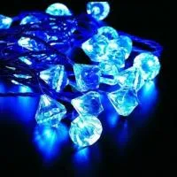 ULD-S0280-020/DTA BLUE IP20 DIAMONDS Гирлянда светодиодная «Бриллианты», с контроллером, 2,8м. 20 св