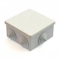 IMT35090 Коробка распаячная о/у 70*70*40 IP55 4 гермоввода серая (96)
