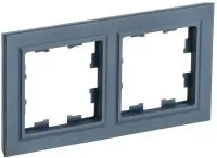 BRITE Рамка 2-местная РУ-2-БрМ маренго IEK