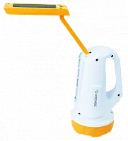 Фонарь прожектор, аккум. КОСМОС Accu 678SLED  с солн. панелью 3Вт LED + 16 * SMD2835 панель 4В 1,2Ач