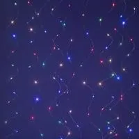 ЕGNIG - ZM ЭРА Гирлянда LED занавес с пультом 3*3 м мультиколор 300 LED