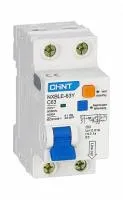 Диф. автомат NXBLE-63Y 1P+N 16А 30mA электронный тип AС, х-ка С, 4.5kA (CHINT)