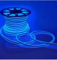 Лента с/д LE LED NEON 2835-120 9,6Вт синий IP 67 220В (50м)
