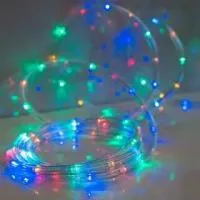 LED шнур 10 мм, круглый, 5 м, чейзинг, 2W-LED/м-24-220V, с контр. 8р, МУЛЬТИ