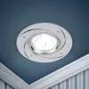 KL43 WH/1 Светильник ЭРА алюминиевый MR16,12V/220V, 50W белый (100/2100)