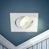 KL LED 21A-5 3K WH Светильник ЭРА светодиодный квадратный поворотный 5W 3000K, белый (100/160)