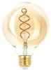 ЭРА F-LED G95-7W-824-E27 spiral gold E27 / Е27 7Вт филамент шар золотистый теплый белый свет