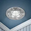 KL41 SL Светильник ЭРА алюминиевый литой MR16,12V/220V, 50W серебро (100/2100)