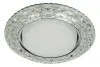 DK LD24 SL/WH Светильник ЭРА декор cо светодиодной подсветкой GX53, прозрачный (50/800)