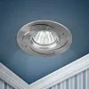 KL43 SL /1 Светильник ЭРА алюминиевый MR16,12V/220V, 50W серебро (100/2100)