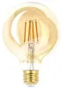 ЭРА F-LED G95-7W-824-E27 gold E27 / Е27 7Вт филамент шар золотистый теплый белый свет